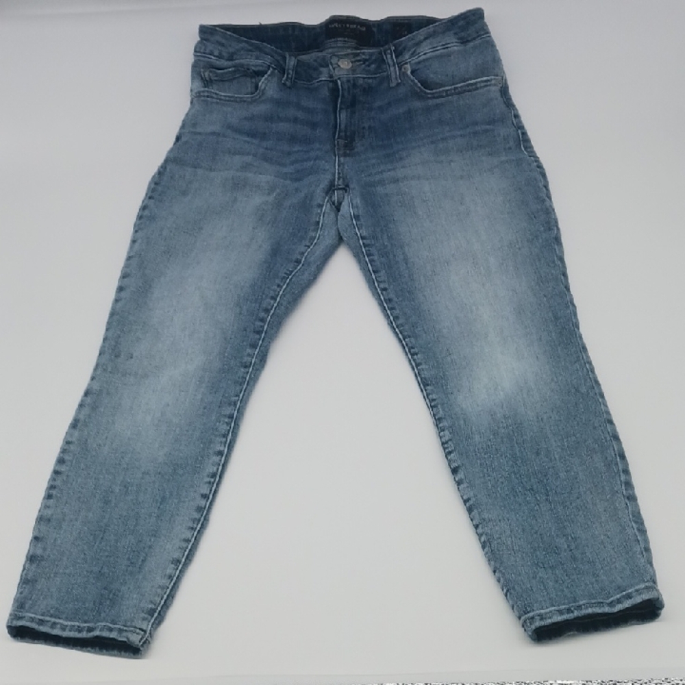 Lucky Brand Low Rise Lolita Ankle Cropped Blue Jeans (Size 6 / 28)
